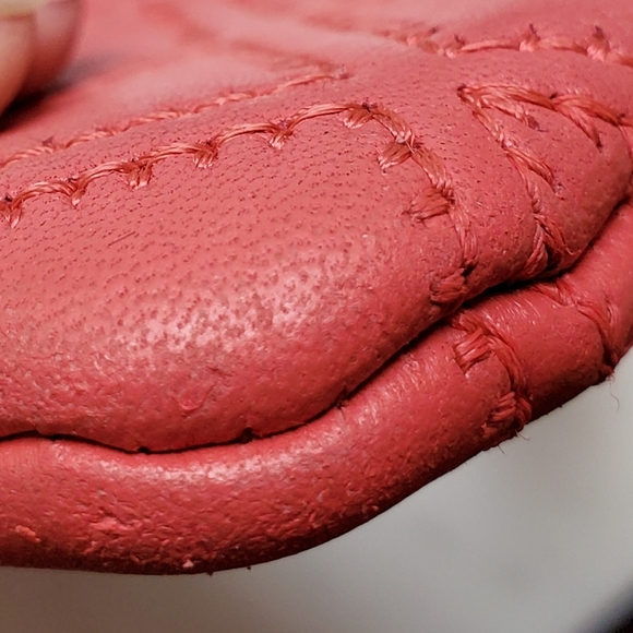 ♥️ Authentic Chanel Pink Quilted Zipper Top Coin Purse Wallet ❤️ - Picture 6 of 9